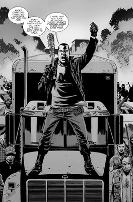 Der Comic und damit das "Original" der Figur Negan
