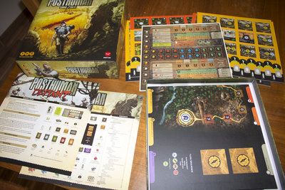 Ziemlich viel Material zum Auspöppeln und viele Karten